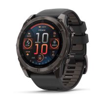 Garmin 010-02905-21 Herrenuhr fenix 8 AMOLED Saphirglas Silikonband 51mm 10ATM
