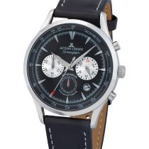 Jacques Lemans 1-2068A Retro Classic Chronograph Herrenuhr 41mm 5ATM