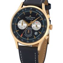 Jacques Lemans 1-2068I Retro Classic Chronograph Herrenuhr 41mm 5ATM