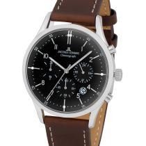 Jacques Lemans 1-2068M Retro Classic Chronograph Herrenuhr 41mm 5ATM