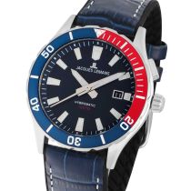 Jacques Lemans 1-2131B Hybromatic Herrenuhr 43mm 10ATM