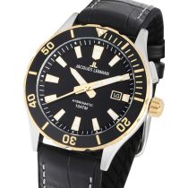 Jacques Lemans 1-2131C Hybromatic Herrenuhr 43mm 10ATM