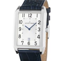 Jacques Lemans 1-2160.1A Torino eckige Herrenuhr 34mm 5ATM