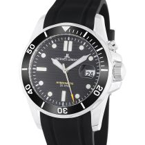 Jacques Lemans 1-2170A Hybromatic Diver Herrenuhr 41mm 20ATM