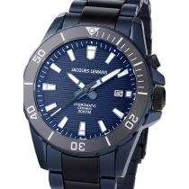 Jacques Lemans 1-2222B Hybromatic Herrenuhr 42mm 20ATM