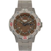 Traser H3 110668 Tactical Braun Titan 46mm 20ATM