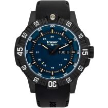 Traser H3 110725 P99 Q Tactical Blue Herrenuhr 46mm 20ATM