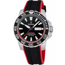 Festina F20662/3 Herrenuhr Professional Diver Day-Date 45mm 20ATM