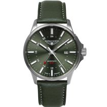 Bauhaus 2868-4 Herrenuhr Aviation Automatik Titanium 42mm 10ATM