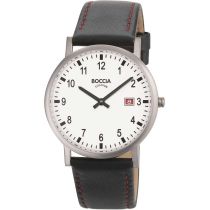 Boccia 3662-01 Herrenuhr Titanium 37mm 5ATM