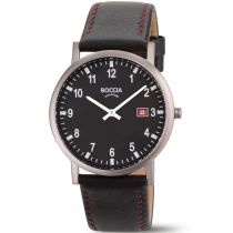 Boccia 3662-03 Herrenuhr Titanium 37mm 5ATM