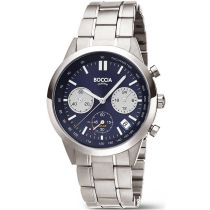 Boccia 3737-02 Herrenuhr Titanium Chronograph 41mm 5ATM