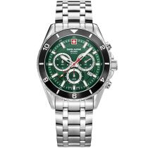 Swiss Alpine Military 7034.9138 Herrenuhr Sierra Chronograph 43mm 10ATM