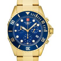 Swiss Alpine Military 7053.9115 Chronograph Herrenuhr 42mm 10ATM