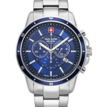 Swiss Alpine Military 7089.9135 Chronograph Herrenuhr 44mm 10ATM
