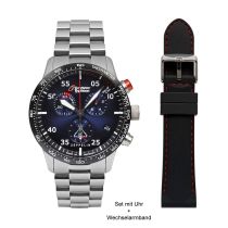 Zeppelin 7298M-3-Set Eurofighter Typhoon Quarz Herrenuhr 43mm 10ATM