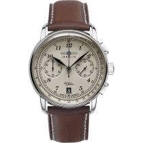 Zeppelin 7674-6 Chronograph 100 Jahre Zeppelin 42mm 5ATM