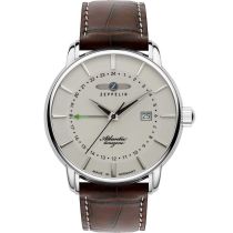 Zeppelin 8442-5 Atlantic Quarz Herrenuhr 41mm 5ATM