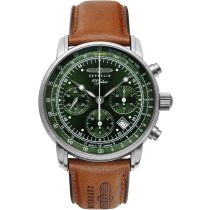 Zeppelin 8618-4 - 100 Jahre Zeppelin Herrenuhr 43mm 5ATM
