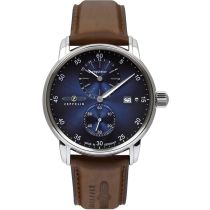 Zeppelin 8622-3 New Captains Line Automatik Herrenuhr 43mm 5ATM