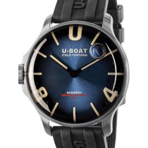 U-Boat 8704/B Darkmoon Blue SS Soleil Herrenuhr 44mm 5ATM