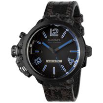 U-Boat 8806 Capsule 50 mm PVD BK BL Automatik Herrenuhr 10ATM