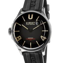 U-Boat 9018/A Darkmoon 40mm SS Herrenuhr 5ATM