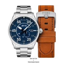 AVI-8 AV-4073-11 Spitfire Automatik Herrenuhr 42mm 5ATM