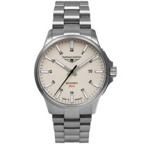 Bauhaus 2864M-5 Herrenuhr Aviation Automatik Titanium 42mm 10ATM