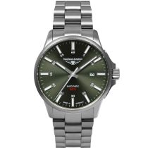 Bauhaus 2864M-4 Herrenuhr Aviation Automatik Titanium 42mm 10ATM