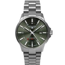 Bauhaus 2868M-4 Herrenuhr Aviation Automatik Titanium 42mm 10ATM