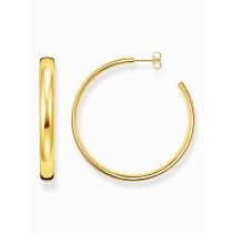Thomas Sabo CR641-413-39 Vergoldete Creolen Chunky 50 mm Damen
