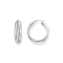 Thomas Sabo CR738-001-21 Bold - Silberne Creolen 27,0 mm verschlungenes Design Damen