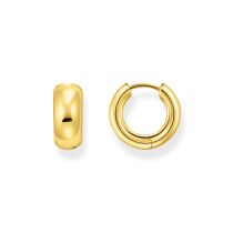 Thomas Sabo CR741-413-39 Bold - Vergoldete Mini-Chunky Creolen 16,0 mm Damen