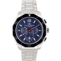 Carl von Zeyten CVZ0079BLMS Hausach Automatik Herrenuhr 46mm 10ATM