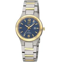 ETT Eco Tech Time ELT-11671-32M Damenuhr Solar-Funk Titanium Everest Lady 32mm 5ATM