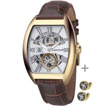 Earnshaw ES-8015-03 Set-Cufflinks Holborn Gent's Automatik Herrenuhr