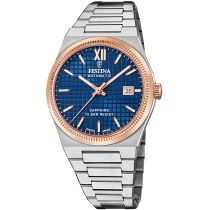 Festina F20030/2 Herrenuhr Swiss Made Rivé Automatik 40mm 10ATM 