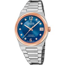 Festina F20031/2 Damenuhr Swiss Made Rivé Automatik 35mm 10ATM 