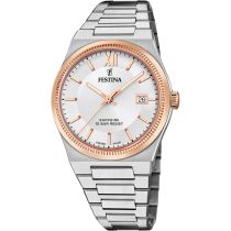 Festina F20036/1 Herrenuhr Swiss Made Rivé 40mm 10ATM 