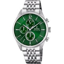 Festina F20285/8 Timeless Chronograph Herrenuhr 41mm 5ATM