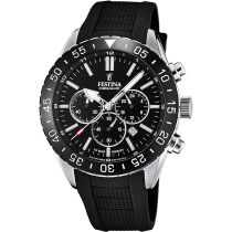 Festina F20515/2 Ceramic Chronograph Herrenuhr 44mm 10ATM