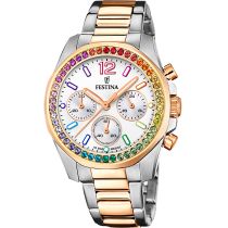 Festina F20608/2 Damenuhr Chronograph 38 mm