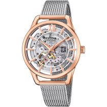 Festina F20628/1 Automatik Damenuhr 35mm 3ATM