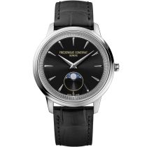 Frederique Constant FC-206B3S6 Damenuhr Klassik Quarz Mondphase 37mm 3ATM