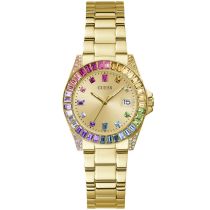 Guess GW0475L3 Damenuhr Opaline 34mm 1ATM