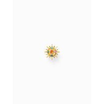 Thomas Sabo H2284-971-7 Vergoldeter Einzel-Ohrstecker Sonne m. bunten Steinen Damen