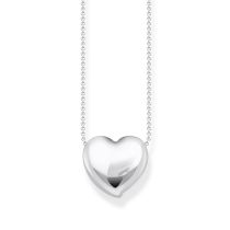 Thomas Sabo KE2276-001-21-L45V Bold - Silberne Kette mit Anhänger in Herzform 40-45 cm Damen