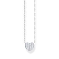 Thomas Sabo KE2277-051-14-L45V Silberne Herz-Kette mit Zirkonia 40-45 cm Damen