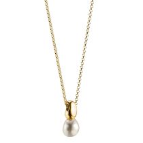 Thomas Sabo KE2318-430-14-L45V Kette mit Perlen-Anhänger Natural Beauty vergoldet Damen
